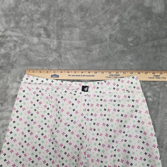 Volcom Board shorts womens juniors size 9 beach Surf graphic all over print - Picture 8 of 12